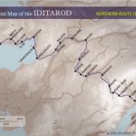 This Is A Map Of The Iditarod Trail! Good Luck To All The   Printable Iditarod Trail Map