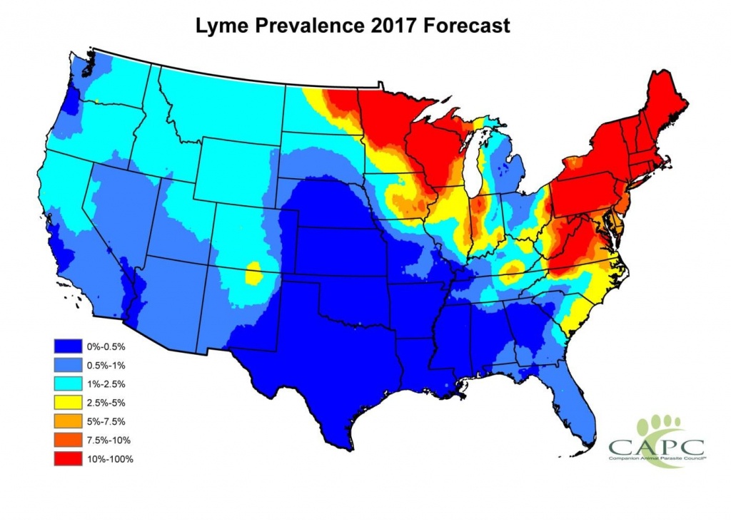 This Map Doesn&amp;#039;t Show It But Pennsylvania Has The Highest Number Of - Lyme Disease In Florida Map