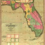 This Map Is Of Florida In The 1800's. | St. Augustine Primary Source   Vintage Florida Maps For Sale