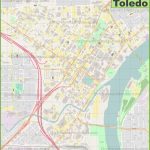 Toledo Downtown Map   Printable Map Of Toledo Ohio