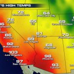 Top Weather Stories For Tuesday, October 24, 2017   Weathernation   California Temperature Map Today