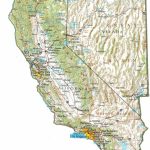 Topo Map Of California Cafull The Awesome Web Topographical   Topo Map Of California
