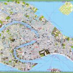 Tourist Map Of Venice City Centre   Venice City Map Printable