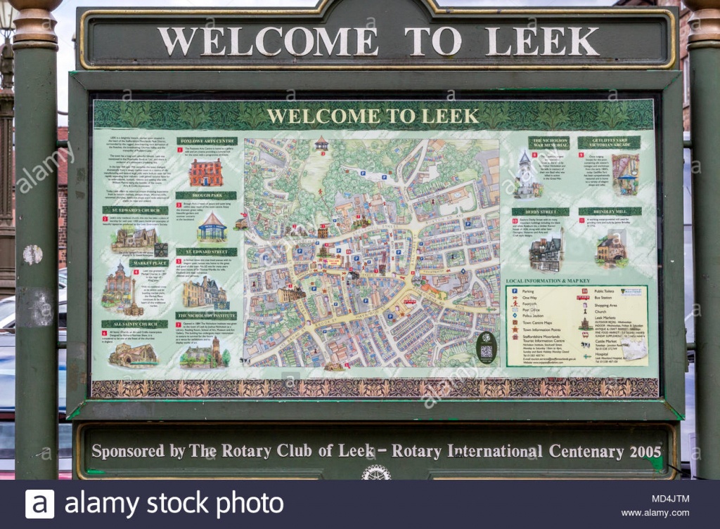 Town Centre Map Stock Photos &amp;amp; Town Centre Map Stock Images - Alamy - Printable Street Map Of Harrogate Town Centre
