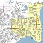 Town Limits & Map   Town Of Orange Park   Florida Orange Groves Map