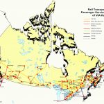 Transport Map Of Canada, Canada Transportation Map, Canada Road Map   Printable Road Map Of Canada