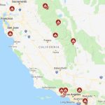 Travel Alert November 2018: California Wildfires   The Gatethe Gate   California Wildfires 2018 Map