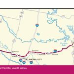Traveling Route 66 Through Oklahoma | Road Trip Usa   Route 66 Map California