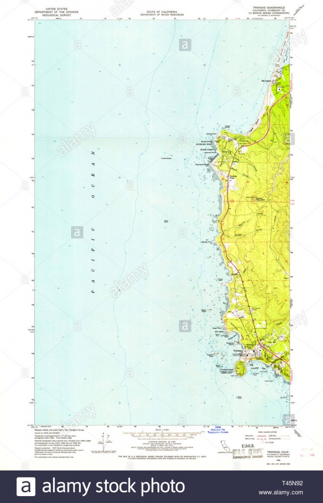 Trinidad California Map