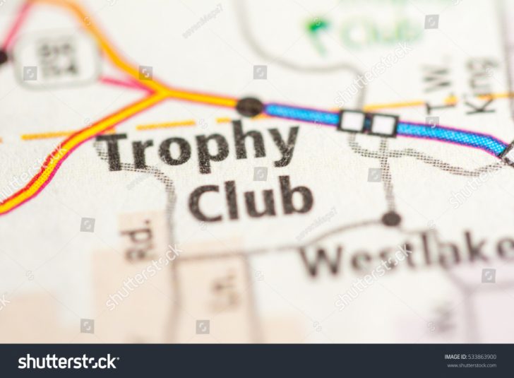 Trophy Club Texas Map