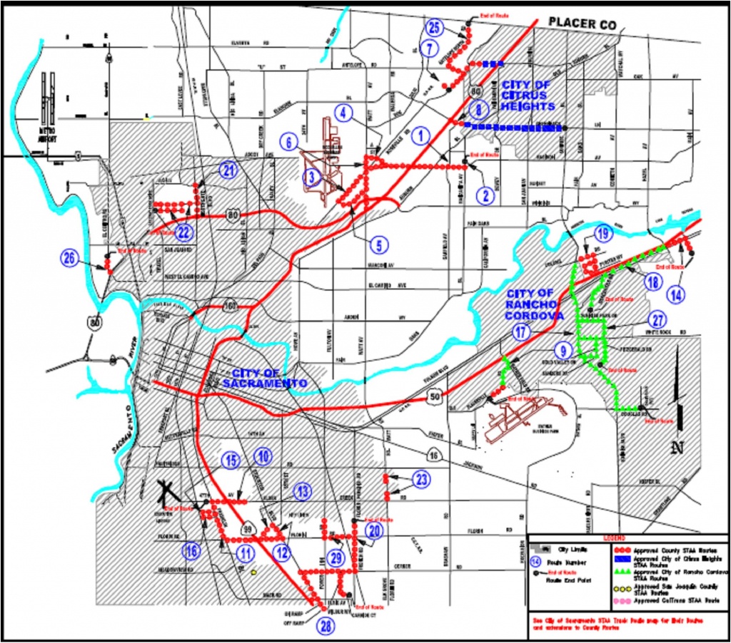 Truck Routes (Staa) - California 511 Map