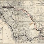 U.s. 395   San Diego Original & Final Routes   Old Maps Of Southern California