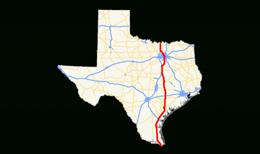 U.s. Route 77 In Texas - Wikipedia - Texas Interstate Map | Free ...