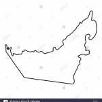 Uae Map Stock Photos & Uae Map Stock Images   Alamy   Outline Map Of Uae Printable