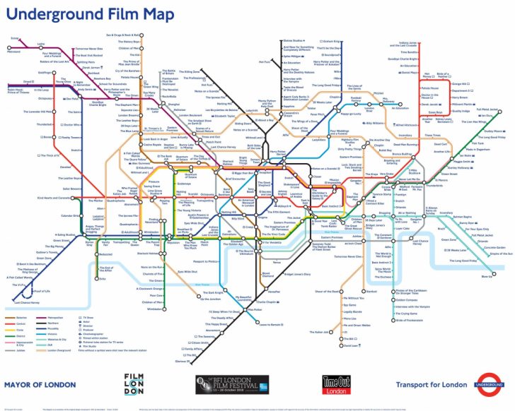 London Underground Map Printable A4
