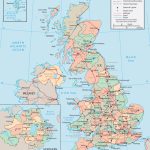 United Kingdom Map   England, Wales, Scotland, Northern Ireland   Printable Map Of Ireland And Scotland
