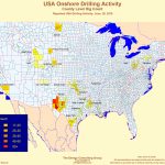 United States Oil And Gas Drilling Activity   Map Of Drilling Rigs In Texas