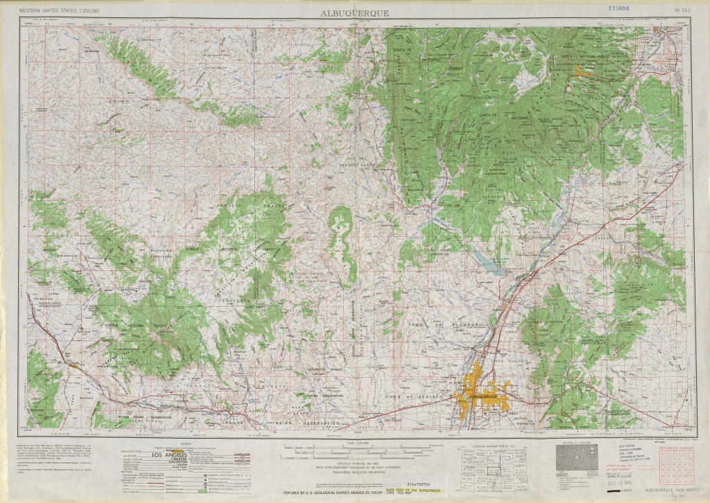 United States Topographic Maps 1:250,000 - Perry-Castañeda Map - Printable Usgs Maps