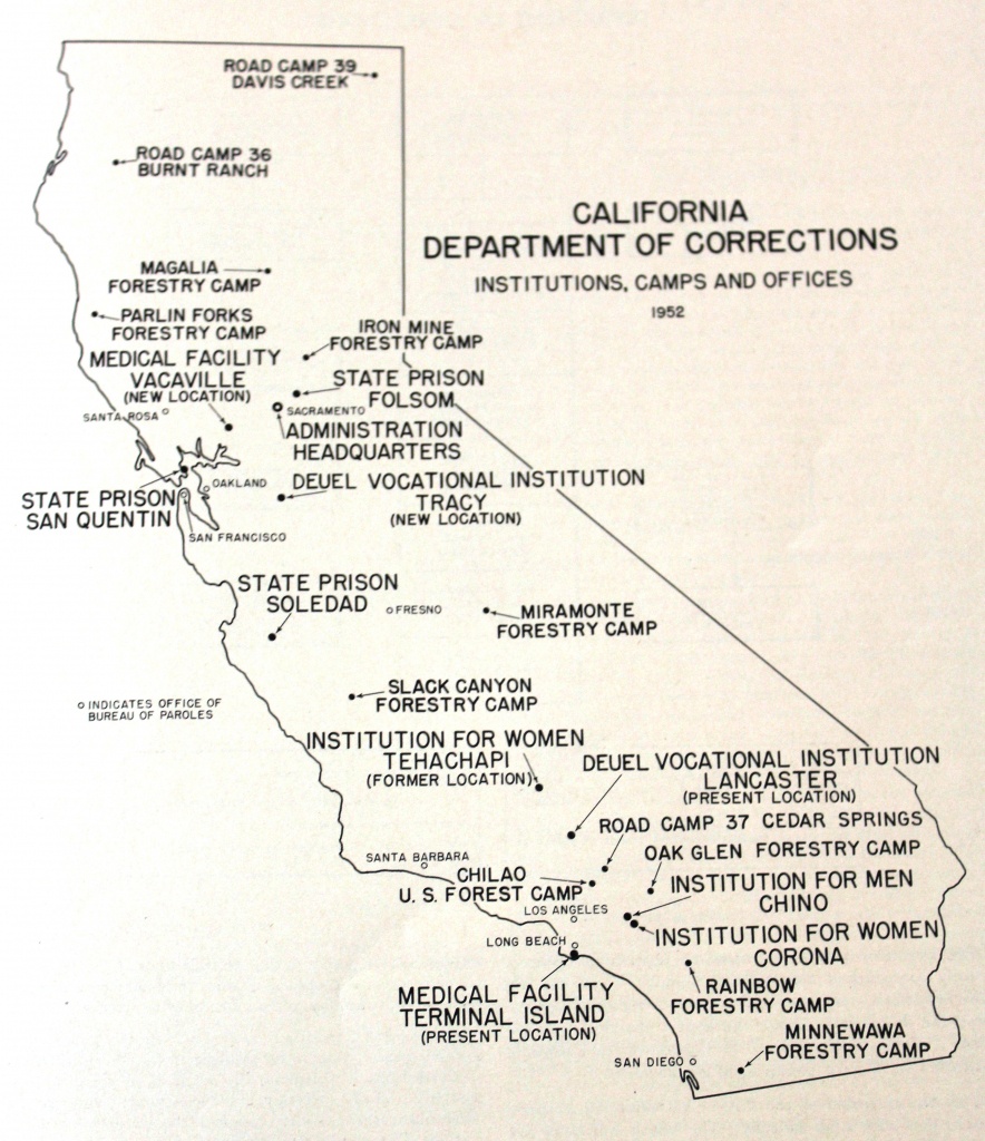 Unlocking History: California Men&amp;#039;s Colony Was Once Wwii Military - California Prison Locations Map