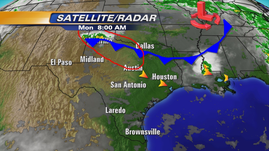 Unusual Inspiration Ideas Texas Weather Forecast Map Today Business - Texas Forecast Map