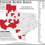 Updated Burn Ban Map For West Texas   Texas Burn Ban Map