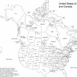 Us And Canada Printable, Blank Maps, Royalty Free • Clip Art   8 1 2 X 11 Printable Map Of United States