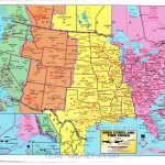 Us Area Code Map With Time Zones Usa Time Zone Map With States   Us Area Code Map Printable