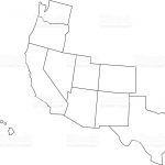 Us Map Of Southwestern Border Southwest Usa Valid Maps Products   Southwest Region Map Printable