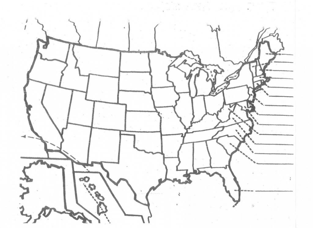 Us Map Unlabeled - Climatejourney - Us Map Unlabeled Printable