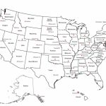 Us Map W State Abbreviations Usa Map Us State Map With Major Cities   Printable Map Of Usa With Major Cities