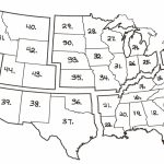 Us State Map Test | Fysiotherapieamstelstreek   Us States Map Test Printable