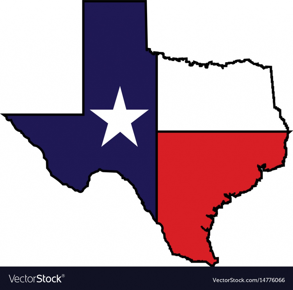 Us State Of Texas Map Logo Design Royalty Free Vector Image - Texas Map Vector Free