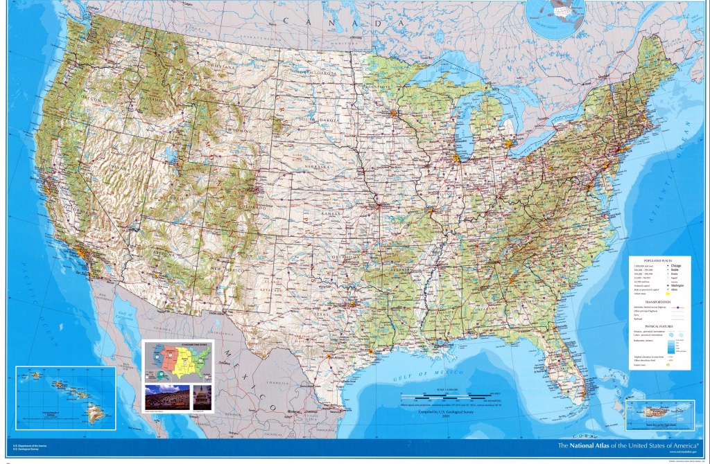 Usa Maps | Printable Maps Of Usa For Download - United States Travel Map Printable