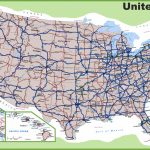 Usa Road Map   Free Printable Us Map With Cities