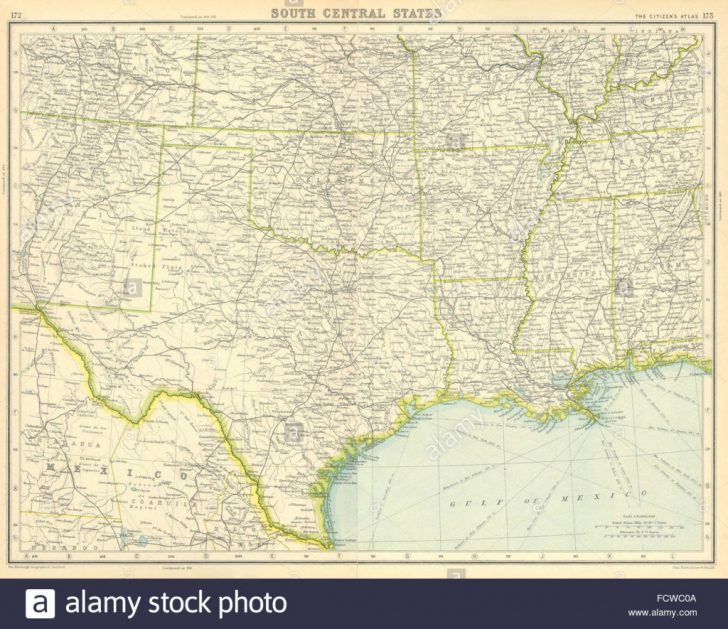 Map Of Texas And Arkansas