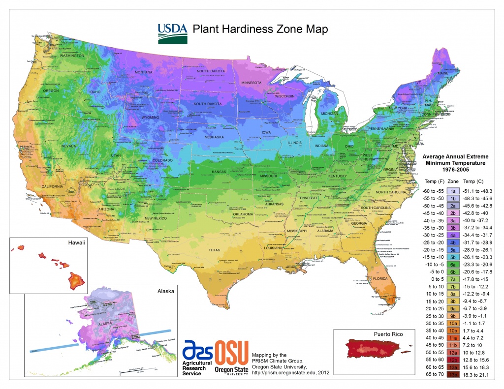 Florida Growing Zones Map Free Printable Maps