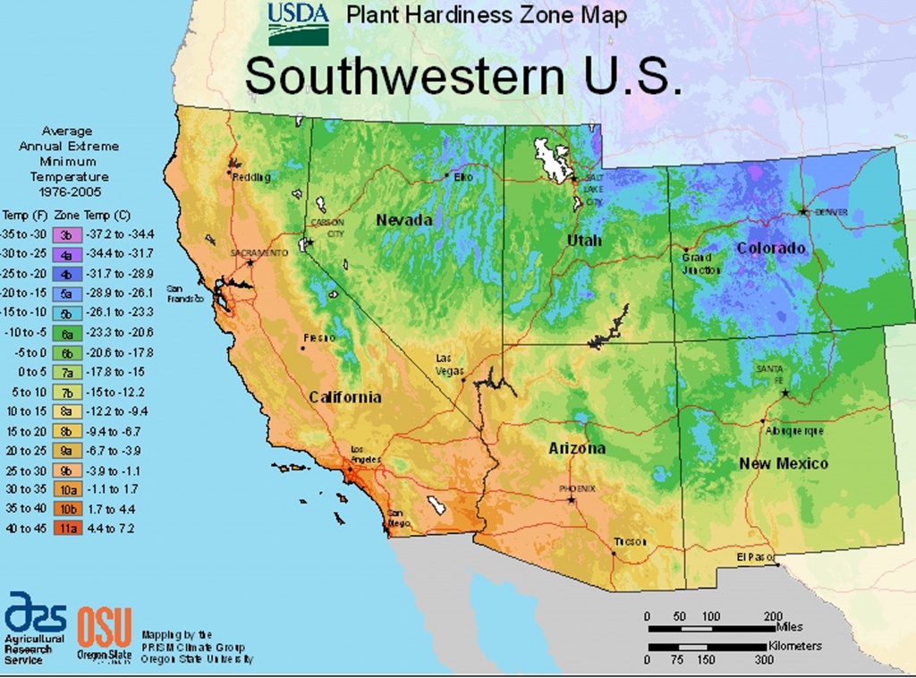 Usda Plant Hardiness Zone Mapsregion - Texas Planting Zones Map