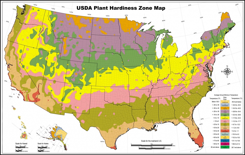 Usda Zone Map For Los Angeles Gardeners - Lawnstarter - California Hardiness Zone Map