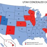 Utah Concealed Weapons Permit Reciprocity Map | Misc | Concealed   Florida Concealed Carry Permit Reciprocity Map
