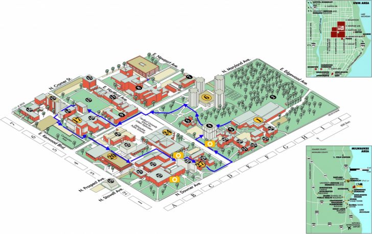 Uw Madison Campus Map Printable