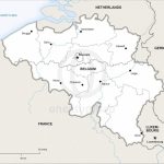 Vector Map Of Belgium Political | One Stop Map   Printable Map Of Belgium