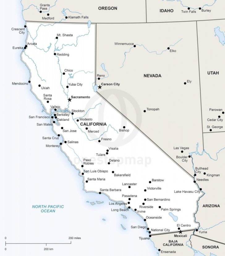 California Pictures Map
