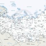 Vector Map Of Russia Political | One Stop Map   Free Printable Map Of Russia