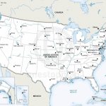 Vector Map Of United States Of America | One Stop Map   Printable Map Of Usa With Cities And States