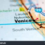 Venice Florida Usa On Map Stock Photo (Edit Now) 1120491974   Map Of South Venice Florida