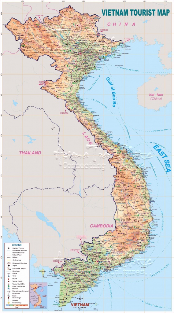 Vietnam Maps | Printable Maps Of Vietnam For Download - Printable Map Of Vietnam