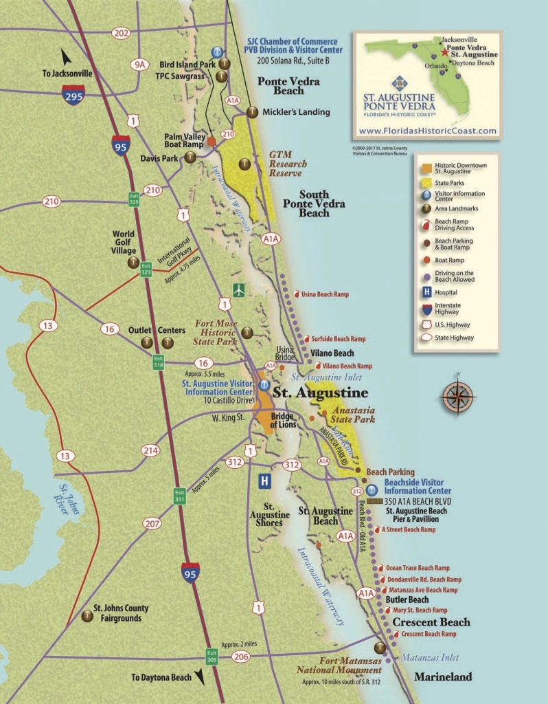 View St. Augustine Maps To Familiarize Yourself With St. Augustine - St Augustine Florida Map