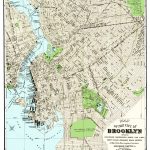 Vintage Guide Map And Directory Of Brooklyn From 1883   Knowol   Printable Map Of Brooklyn