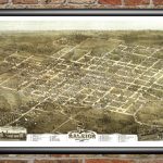 Vintage Map Of Raleigh, North Carolina 1872   Ted's Vintage Art   Printable Map Of Raleigh Nc