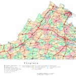 Virginia Printable Map   Virginia State Map Printable
